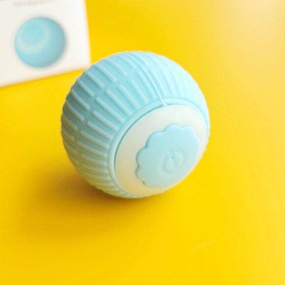 Mini Smart Pet Toy Ball Auto Obstacle Avoidance USB-C Rechargeable Colorful Ligh - Picture 1 of 4
